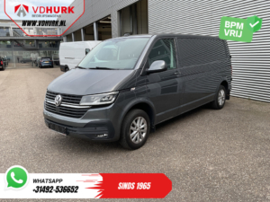 Volkswagen Transporter Furgone 2.0 TDI 150 pk DSG Automatico L2 LED / Cruise control adattivo / CarPlay / Sedili riscaldati / Navigatore / Aria condizionata / Cerchi da 16’ LMV / Sensori di parcheggio / Gancio di traino