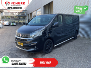 Fiat Talento Van 1.6 MJ L2 125 pk DC Double Cab MOT 27 August / Air conditioning / Cruise control / 17' LMV wheels / PDC / Side bars / Tow bar