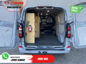 Ford Transit Custom Furgon 2.0 TDCI 170 pk, automatyczna skrzynia biegów, L2, oświetlenie LED, adaptacyjny tempomat, ogrzewanie postojowe, 2 drzwi przesuwne, CarPlay, podgrzewane fotele, podgrzewana kierownica, nawigacja, klimatyzacja, kamera, 1