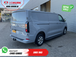 Ford Transit Custom Furgon 2.0 TDCI 170 pk, automatyczna skrzynia biegów, L2, oświetlenie LED, adaptacyjny tempomat, ogrzewanie postojowe, 2 drzwi przesuwne, CarPlay, podgrzewane fotele, podgrzewana kierownica, nawigacja, klimatyzacja, kamera, 1