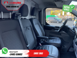 Ford Transit Custom Furgon 2.0 TDCI 170 pk, automatyczna skrzynia biegów, L2, oświetlenie LED, adaptacyjny tempomat, ogrzewanie postojowe, 2 drzwi przesuwne, CarPlay, podgrzewane fotele, podgrzewana kierownica, nawigacja, klimatyzacja, kamera, 1