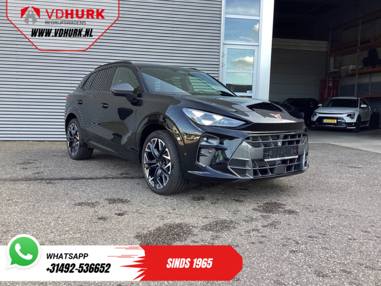 CUPRA Terramar SUV 1.5 TSI e-Hybrid 272 pk VZ Limited z panoramicznym dachem / wyświetlaczem head-up / systemem audio Sennheiser / kamerą 360° / reflektorami Matrix / szybką ładowarką / elektrycznie sterowaną klapą bagażnika / elektrycznym hakiem holowniczym / pamięcią ustawień / S