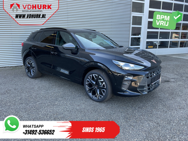 CUPRA Terramar SUV 1.5 TSI e-Hybrid 272 pk VZ Limited z panoramicznym dachem / wyświetlaczem head-up / systemem audio Sennheiser / kamerą 360° / reflektorami Matrix / szybką ładowarką / elektrycznie sterowaną klapą bagażnika / elektrycznym hakiem holowniczym / pamięcią ustawień / S