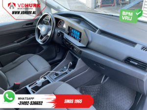 Volkswagen Caddy Cargo Bestelbus 2.0 TDI 125 pk DSG Aut. LED/ 2x Schuifdeur/ Standkachel/ Stoelverw./ Airco/ Camera/ Cruise/ PDC/ Trekhaak