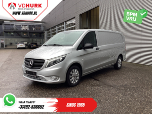 Mercedes-Benz Vito Bestelbus 116 CDI XL L3 Aut. LED/ Standkachel/ Stoelverw./ 2.5T trekverm./ Carplay/ Camera/ LMV/ Cruise/ Trekhaak/ Airco
