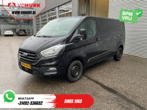 Ford Transit Custom Bestelbus 2.0 TDCI 130 pk L2 EXPORT Riem V.V./ Carplay/ Navi/ Camera/ Airco/ Cruise/ PDC/ Trekhaak