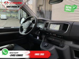 Toyota ProAce Worker Фургон 2.0 180 к.с. АВТ. L3 DC Подвійна кабіна ЕКСПОРТ DB-Riem V.V. / 2 розсувні двері / Навігація / Клімат-контроль / Фаркоп / Круїз-контроль