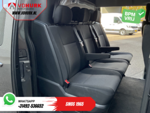 Toyota ProAce Worker Фургон 2.0 180 к.с. АВТ. L3 DC Подвійна кабіна ЕКСПОРТ DB-Riem V.V. / 2 розсувні двері / Навігація / Клімат-контроль / Фаркоп / Круїз-контроль