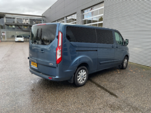 Ford Transit Custom Fourgon 300 2.0 TDCI Automatique L2 Limited DC Double cabine MARGE Bi-xénon / 2 portes coulissantes / Régulateur de vitesse adaptatif / Chauffage des sièges / CarPlay / Caméra / Avertisseur de distance avant / Climatisation