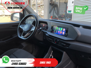 Volkswagen Caddy Cargo Bestelbus 2.0 TDI DSG 125 pk Aut. LED/ Virtual Cockpit/ Adapt.Cruise/ Standkachel/ Stoelverw./ Carplay/ Camera/ PDC/ Trekhaak/ Airco