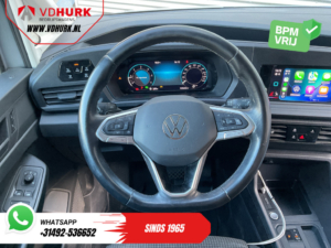 Volkswagen Caddy Cargo Bestelbus 2.0 TDI DSG 125 pk Aut. LED/ Virtual Cockpit/ Adapt.Cruise/ Standkachel/ Stoelverw./ Carplay/ Camera/ PDC/ Trekhaak/ Airco