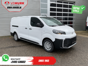 Furgoneta Toyota e-ProAce Worker L3, 75 kWh, 350 km (WLTP), CarPlay, cargador rápido, calefacción de estacionamiento, control de crucero, aire acondicionado, cámara, PDC