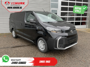 Toyota e-ProAce Worker Fourgon L3 75 kWh 350 km WLTP CarPlay / Chargeur rapide / Chauffage auxiliaire / Régulateur de vitesse / Climatisation / Caméra / Avertisseur de distance de stationnement