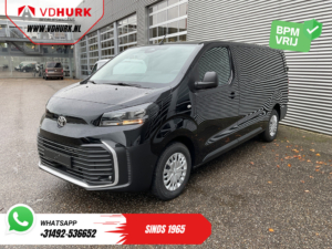 Toyota e-ProAce Worker Fourgon L3 75 kWh 350 km WLTP CarPlay / Chargeur rapide / Chauffage auxiliaire / Régulateur de vitesse / Climatisation / Caméra / Avertisseur de distance de stationnement