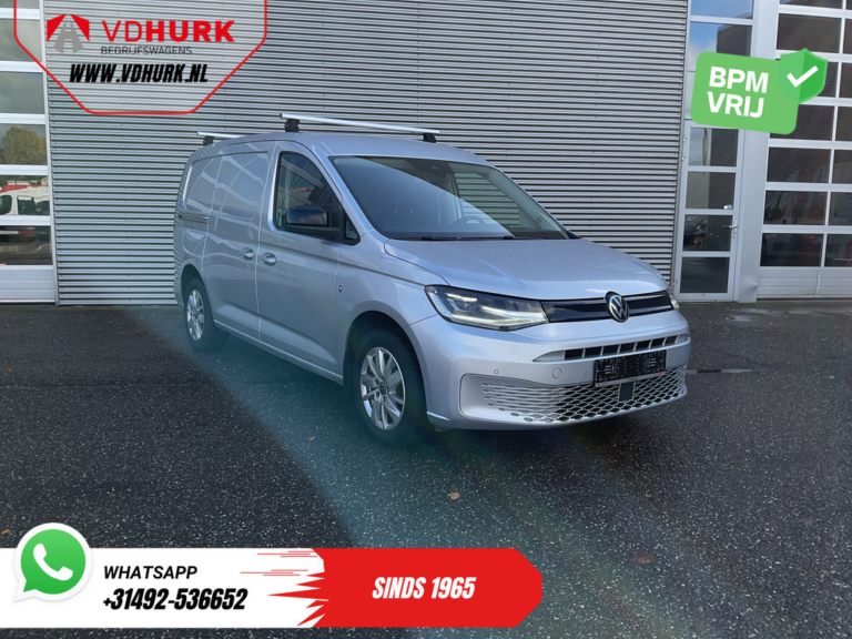 Volkswagen Caddy Cargo Maxi Bestelbus 2.0 TDI 125 pk DSG Aut. LED/ Adapt.Cruise/ Standkachel/ Stoelverw./ Carplay/ Camera/ PDC/ LMV/ Trekhaak/ Airco