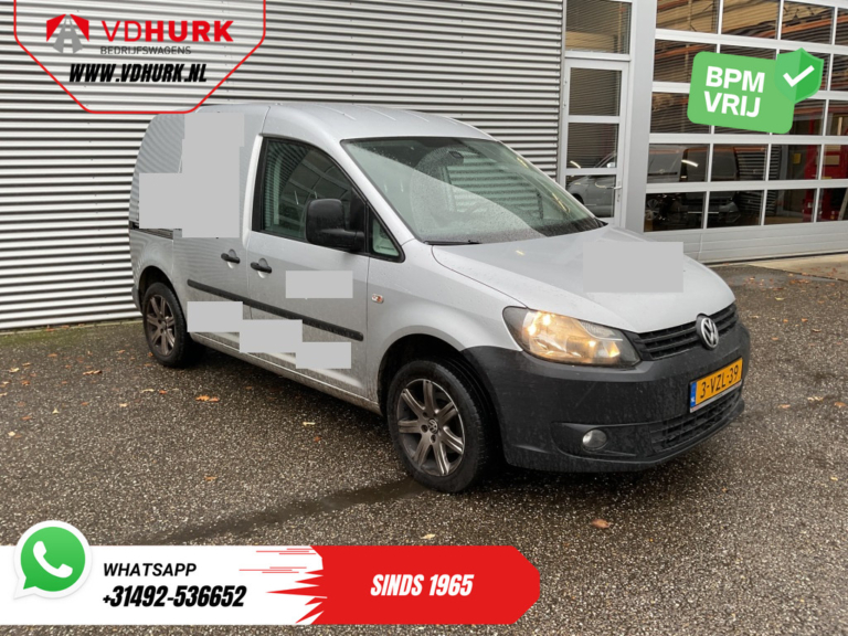 Volkswagen Caddy Bestelbus 1.6 TDI Carplay/ 06-‘27 APK/ DB-Riem V.V./ Airco/ Camera/ Cruise/ 16’LMV/ Trekhaak