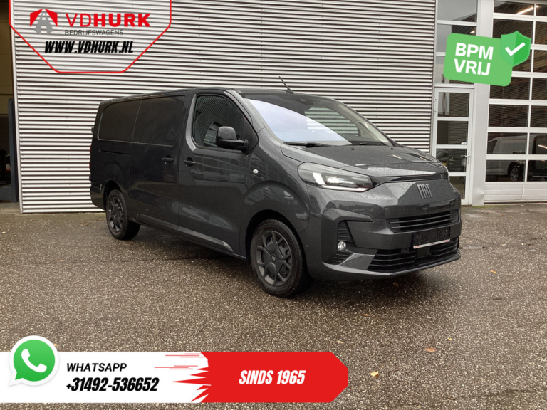 Fiat Scudo Van 2.0 HDI 145 pk L3 LED/ Keyless/ CarPlay/ Camera/ Climate control/ PDC/ Cruise control