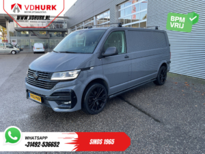 Volkswagen Transporter Bestelbus T6.1 2.0 TDI 150 pk DSG Aut. L2 Virtual Cockpit/ LED/ Adapt.Cruise/ 270Gr.Deuren/ Carplay/ Navi/ Airco/ 20’LMV/ PDC/ Sidebars/ T
