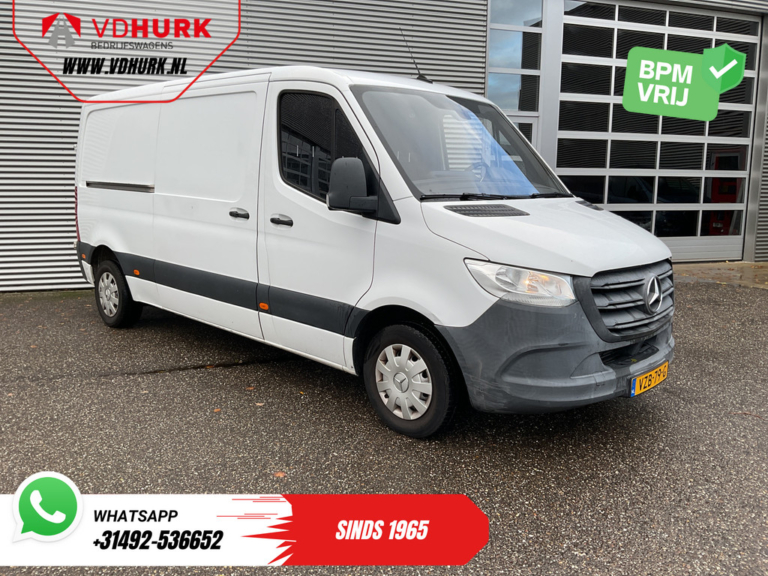 Mercedes-Benz Sprinter Фургон L2H1 ЕКСПОРТ Carplay / 270Gr. Двері / Навігація / Кондиціонер / Камера /