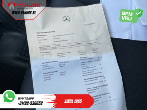Mercedes-Benz Sprinter Bestelbus 317 CDI Aut. L2H2 LED/ Gev.stoel/ Stoelverw./ Navi/ Camera/ PDC/ 270Gr.Deuren/ Cruise/ Airco