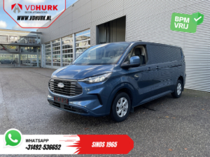 Ford Transit Custom Transporter 320 2.0 TDCI 170 PS Automatik L2 Limited 2 Schiebetüren / adaptive Geschwindigkeitsregelung / Standheizung / Sitzheizung / Lenkradheizung / CarPlay / Anhängerkupplung / Navi / C