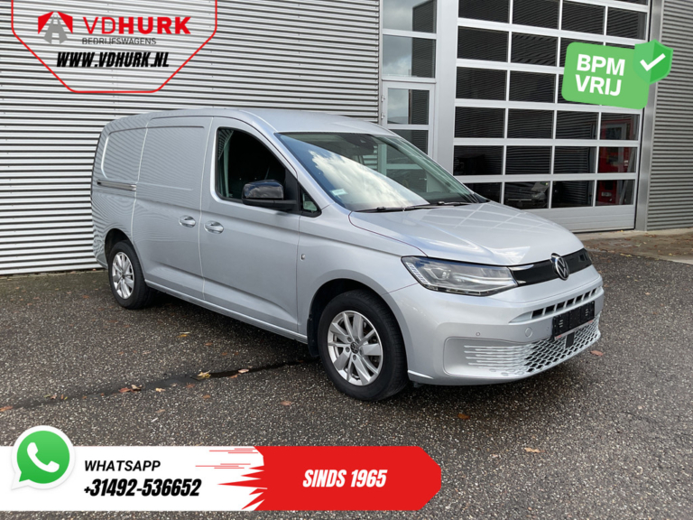 Volkswagen Caddy Cargo Maxi Transporter 2.0 TDI 125 PS DSG Automatik, adaptive Geschwindigkeitsregelung, LED, Standheizung, Sitzheizung, CarPlay, Kamera, 16-Zoll-LMV, PDC, Anhängerkupplung
