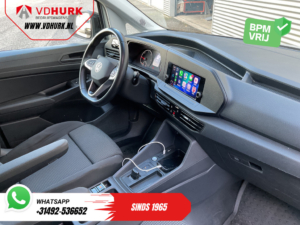 Volkswagen Caddy Cargo Maxi Фургон 2.0 TDI 125 к.с. DSG, автомат, адаптивний круїз-контроль, LED-освітлення, автономний обігрівач, підігрів сидінь, CarPlay, камера, 16-дюймові легкосплавні диски, система паркування PDC, фаркоп