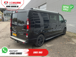 Renault Trafic Furgonetă 2.0 dCi 145 CP L2 DC Cabină dublă NL Auto/ LED/ Piele/ Încălzire scaune/ Navigație/ Climatizare/ Cameră/ Cruise control/ Jante de 17’ LMV/ Trepte laterale/ PDC/ Bară de remorcare