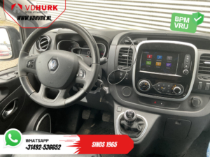 Renault Trafic Furgonetă 2.0 dCi 145 CP L2 DC Cabină dublă NL Auto/ LED/ Piele/ Încălzire scaune/ Navigație/ Climatizare/ Cameră/ Cruise control/ Jante de 17’ LMV/ Trepte laterale/ PDC/ Bară de remorcare