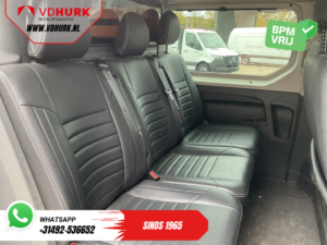 Renault Trafic Furgonetă 2.0 dCi 145 CP L2 DC Cabină dublă NL Auto/ LED/ Piele/ Încălzire scaune/ Navigație/ Climatizare/ Cameră/ Cruise control/ Jante de 17’ LMV/ Trepte laterale/ PDC/ Bară de remorcare