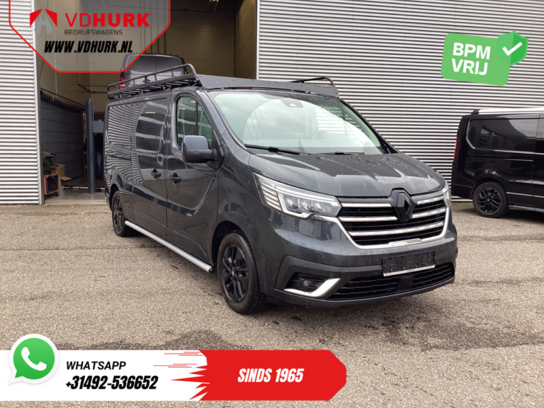 Renault Trafic Furgonetă 2.0 dCi 170 CP, transmisie automată, L2 Racing Edition, LED/ cruise control adaptiv/ încălzire autonomă/ încălzire scaune/ portbagaj de acoperiș/ CarPlay/ sistem de navigație/ climatizare/ cameră de marșarier/ dotări interioare