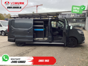 Renault Trafic Furgonetă 2.0 dCi 170 CP, transmisie automată, L2 Racing Edition, LED/ cruise control adaptiv/ încălzire autonomă/ încălzire scaune/ portbagaj de acoperiș/ CarPlay/ sistem de navigație/ climatizare/ cameră de marșarier/ dotări interioare