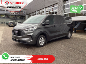 Ford Transit Custom – samochód dostawczy 2.0 TDCI 136 KM L2 Trend LED / 2.7T – zdolność holowania / podgrzewane fotele / podgrzewana kierownica / CarPlay / klimatyzacja / kamera / PDC / LMV / tempomat / hak holowniczy