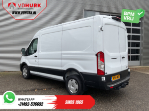 Ford Transit Bestelbus 2.0 TDCI 165 pk Aut. L2H2 Standkachel/ 2.8t Trekverm./ Omvormer/ Carplay/ Climate/ Cruise/ Camera/ PDC/ Trekhaak