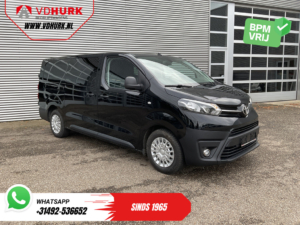 Toyota ProAce Worker Bestelbus 2.0 HDI 145 pk Aut. DC Dubbel Cabine Carplay/ 2x Schuifdeur/ Stoelverw./ 6Pers./ Airco/ Cruise/ PDC/ Trekhaak