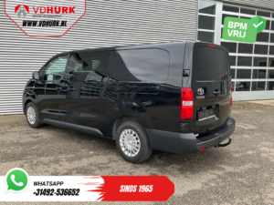 Toyota ProAce Worker Bestelbus 2.0 HDI 145 pk Aut. DC Dubbel Cabine Carplay/ 2x Schuifdeur/ Stoelverw./ 6Pers./ Airco/ Cruise/ PDC/ Trekhaak