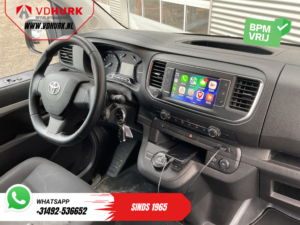 Toyota ProAce Worker Bestelbus 2.0 HDI 145 pk Aut. DC Dubbel Cabine Carplay/ 2x Schuifdeur/ Stoelverw./ 6Pers./ Airco/ Cruise/ PDC/ Trekhaak