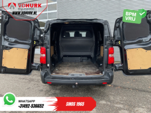 Toyota ProAce Worker Bestelbus 2.0 HDI 145 pk Aut. DC Dubbel Cabine Carplay/ 2x Schuifdeur/ Stoelverw./ 6Pers./ Airco/ Cruise/ PDC/ Trekhaak