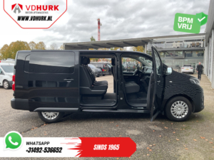 Toyota ProAce Worker Bestelbus 2.0 HDI 145 pk Aut. DC Dubbel Cabine Carplay/ 2x Schuifdeur/ Stoelverw./ 6Pers./ Airco/ Cruise/ PDC/ Trekhaak