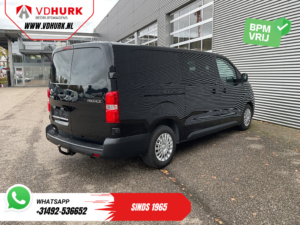 Toyota ProAce Worker Bestelbus 2.0 HDI 145 pk Aut. DC Dubbel Cabine Carplay/ 2x Schuifdeur/ Stoelverw./ 6Pers./ Airco/ Cruise/ PDC/ Trekhaak