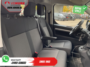 Toyota ProAce Worker Bestelbus 2.0 HDI 145 pk Aut. DC Dubbel Cabine Carplay/ 2x Schuifdeur/ Stoelverw./ 6Pers./ Airco/ Cruise/ PDC/ Trekhaak