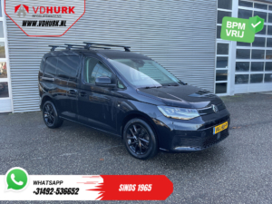Volkswagen Caddy Cargo Bestelbus 2.0 TDI 125 pk DSG Aut. LED/ Adapt.Cruise/ Virtual Cockpit/ Carplay/ Keyless/ Navi/ Airco/ Camera/ 17”LMV/ PDC/ Trekhaak