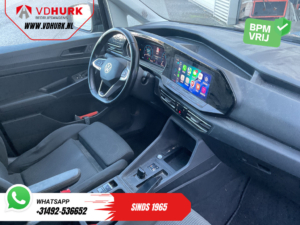 Volkswagen Caddy Cargo Bestelbus 2.0 TDI 125 pk DSG Aut. LED/ Adapt.Cruise/ Virtual Cockpit/ Carplay/ Keyless/ Navi/ Airco/ Camera/ 17”LMV/ PDC/ Trekhaak