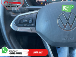 Volkswagen Caddy Cargo Bestelbus 2.0 TDI 125 pk DSG Aut. LED/ Adapt.Cruise/ Virtual Cockpit/ Carplay/ Keyless/ Navi/ Airco/ Camera/ 17”LMV/ PDC/ Trekhaak