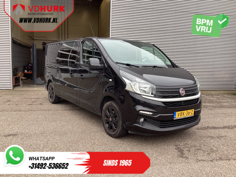 Fiat Talento Bestelbus 1.6 MJ 126 pk L2 DC Dubbel Cabine Carplay/ PDC/ Cruise/ Trekhaak/ Airco