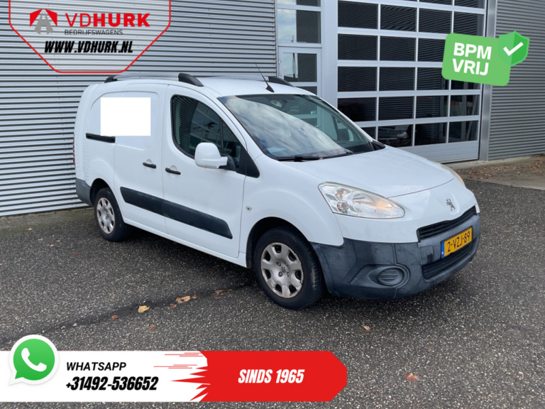 Peugeot Partner Bestelbus 1.6 HDI L2 EXPORT NL Auto/ Airco/ Navi/ PDC/ Bluetooth