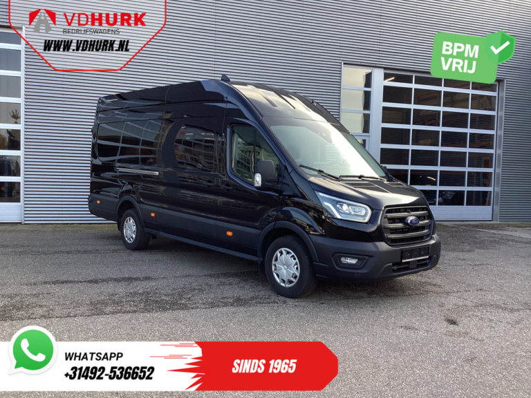 Ford Transit Furgoneta 2.0 TDCI 170 CV Autom. L4H3 Trend Jumbo Tracción trasera Autom. 2,8 t de capacidad de remolque / BI-Xenón / Control de crucero adaptativo / Asientos calefactables / CarPlay / Navegación / Cámara de 360° / C